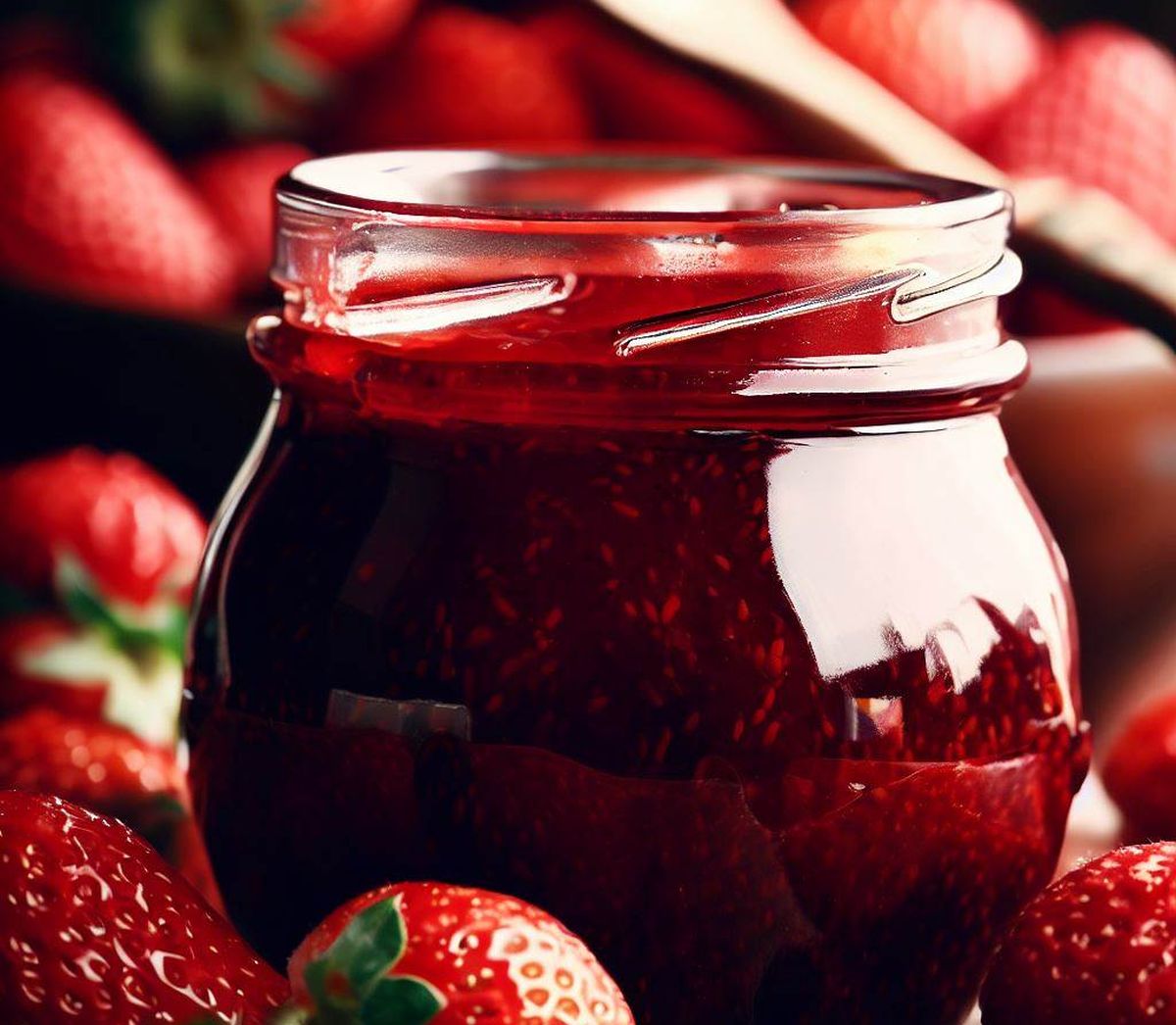 confiture de fraises