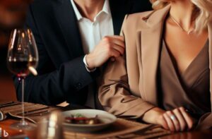 couple au restaurant