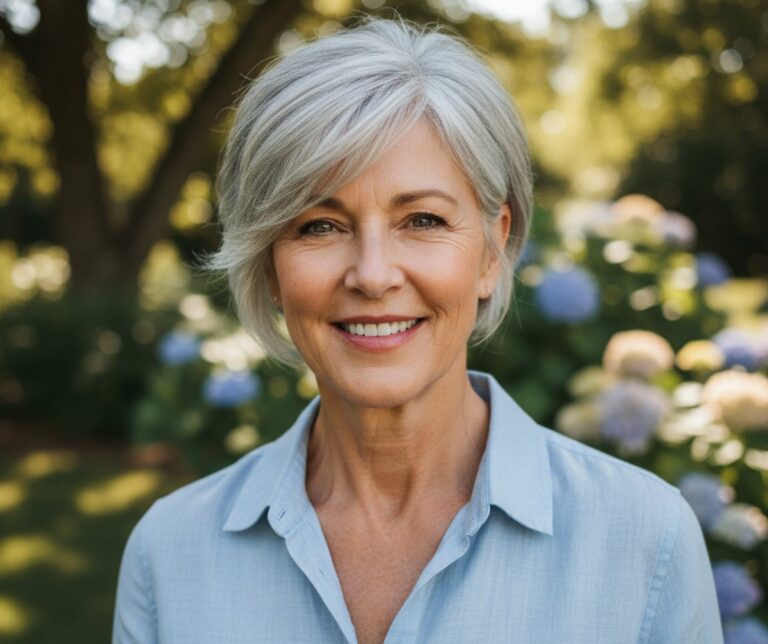 Coupe de cheveux court femme 60 ans : 20 idées tendances pour 2025
