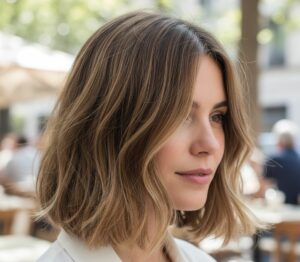 Coupe cheveux fins sans brushing pour femme