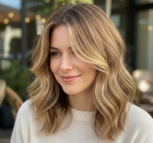 coupe de cheveux femme mi long