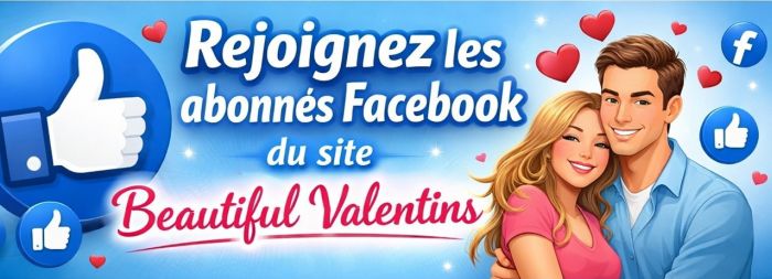 abonnés facebook beautiful valentins