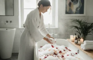 Bain sensuel pour la Saint Valentin : une soirée inoubliable à deux